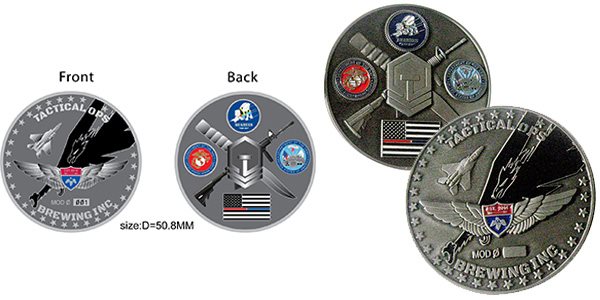 Tactical Operations Challenge Coin