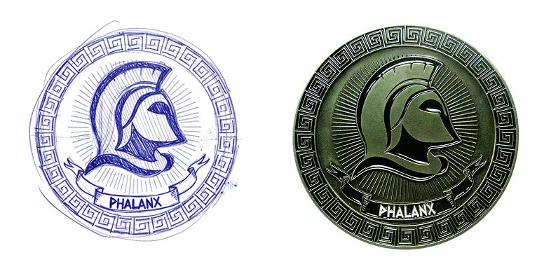 Phalanx Challenge Coin