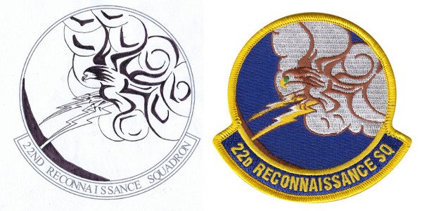 22nd Reconnaissance Squadron Patch