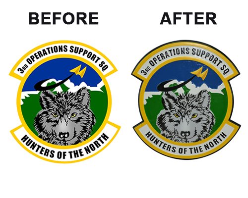 3RD Operations Support Squardon Plaque