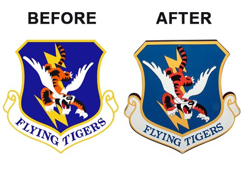 Flying Tigers Squadron Plaque