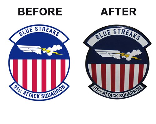 91st Attack Squadron Plaque