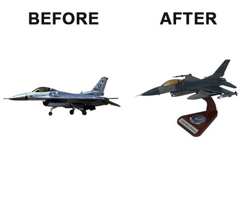 F-16 Custom Airplane Model