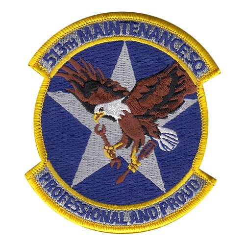 513 MXS Tinker AFB, OK U.S. Air Force Custom Patches