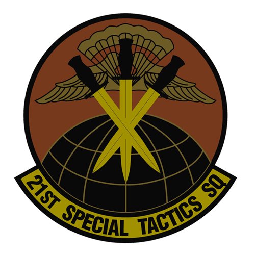 21 STS Pope Field U.S. Air Force Custom Patches