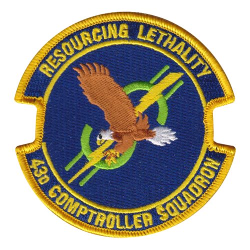 43 CPTS Pope Field U.S. Air Force Custom Patches