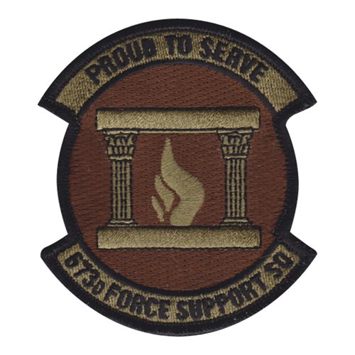 673 FSS JBER U.S. Air Force Custom Patches