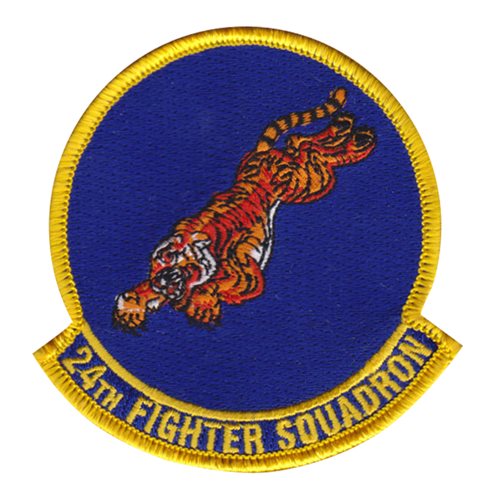 24 FS NAS Fort Worth JRB U.S. Navy Custom Patches