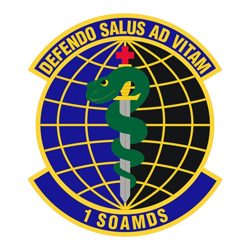 1 SOAMDS Hurlburt Field, FL U.S. Air Force Custom Patches