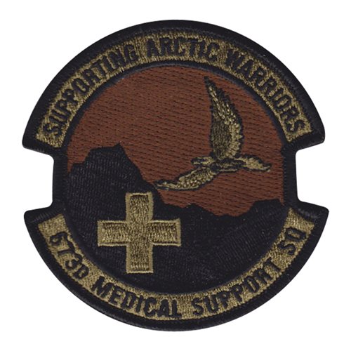 673 MDSS JBER U.S. Air Force Custom Patches