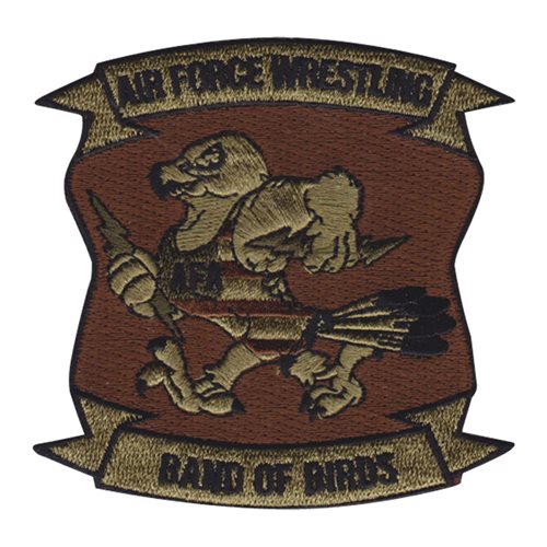 USAFA Wrestling Team Band of Birds USAF Academy U.S. Air Force Custom Patches