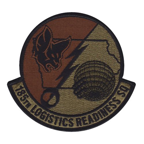 185 LRS ANG Iowa Air National Guard U.S. Air Force Custom Patches