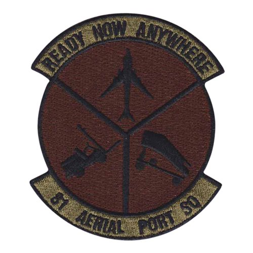 81 APS Charleston AFB U.S. Air Force Custom Patches