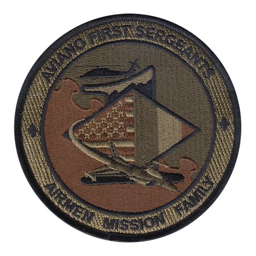 Aviano AB First Sergeants Aviano AB U.S. Air Force Custom Patches