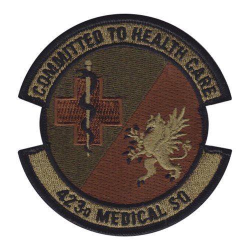 423 MDS RAF Alconbury U.S. Air Force Custom Patches