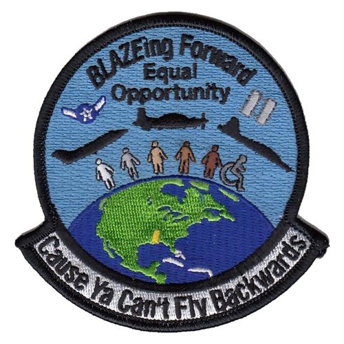 Equal Opportunity Office Columbus AFB U.S. Air Force Custom Patches