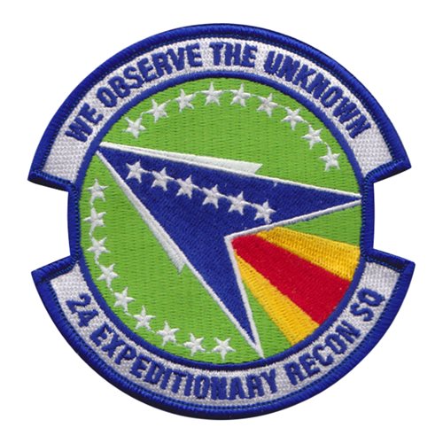 24 ERS RAF Mildenhall U.S. Air Force Custom Patches