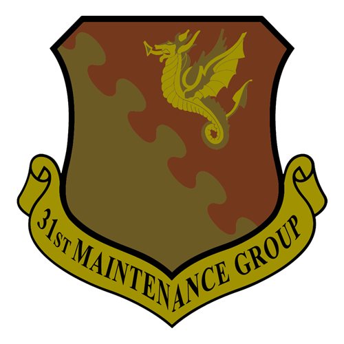 31 MXG Aviano AB U.S. Air Force Custom Patches