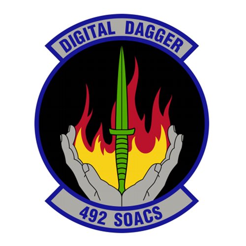 492 SOACS Hurlburt Field, FL U.S. Air Force Custom Patches