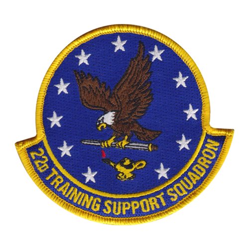 22 TRSS Maxwell AFB U.S. Air Force Custom Patches