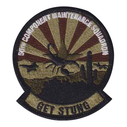 56 CMS Luke AFB U.S. Air Force Custom Patches