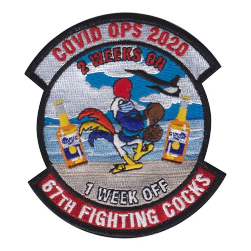 67 AMU Kadena AB, Japan U.S. Air Force Custom Patches