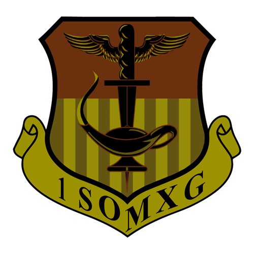 1 SOMXG Hurlburt Field, FL U.S. Air Force Custom Patches