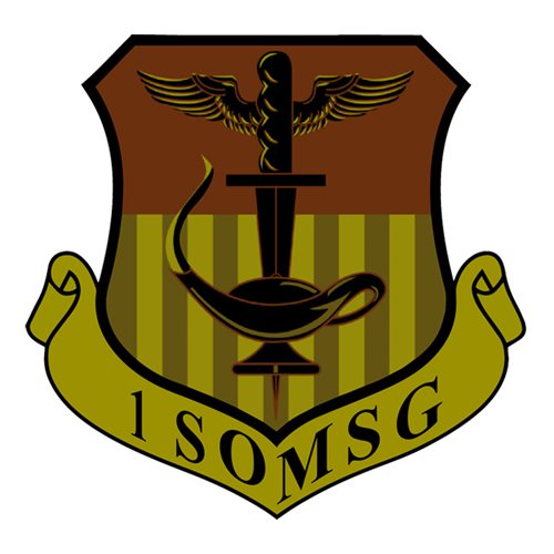 1 SOMSG Hurlburt Field, FL U.S. Air Force Custom Patches