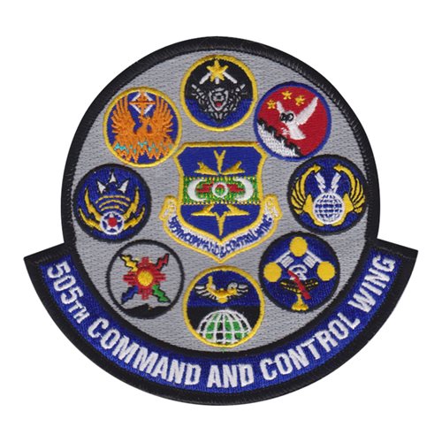 505 CCW Hurlburt Field, FL U.S. Air Force Custom Patches