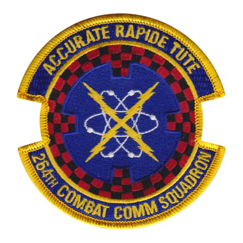 264 CBCS ANG Illinois Air National Guard U.S. Air Force Custom Patches