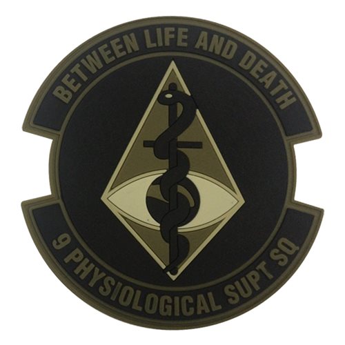 9 PSPTS Beale AFB, CA U.S. Air Force Custom Patches