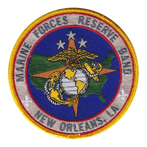 Marine Forces Reserve Band USMC Custom Patches
