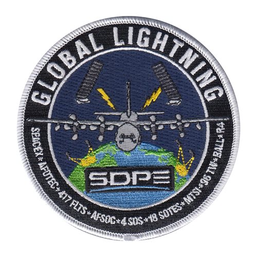 AF SDPE Wright-Patterson AFB U.S. Air Force Custom Patches