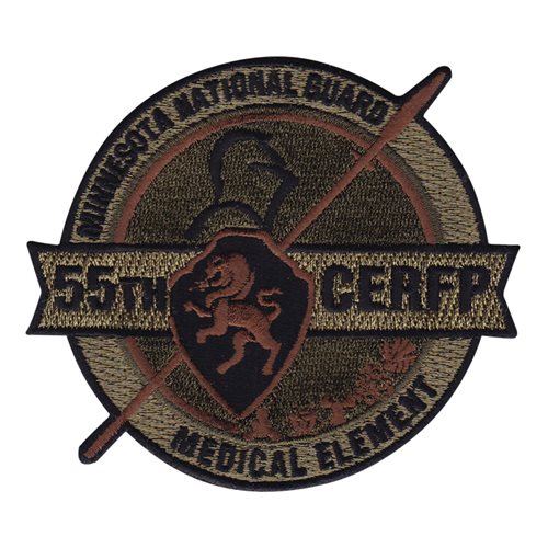 133 MDG ANG Minnesota Air National Guard U.S. Air Force Custom Patches