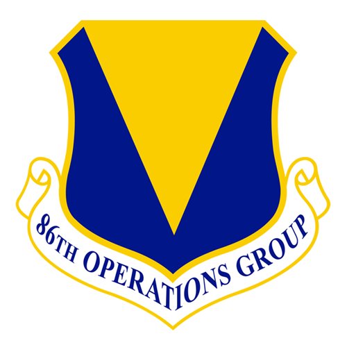 86 OG Ramstein AB U.S. Air Force Custom Patches