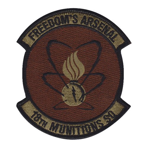 18 MUNS Kadena AB, Japan U.S. Air Force Custom Patches