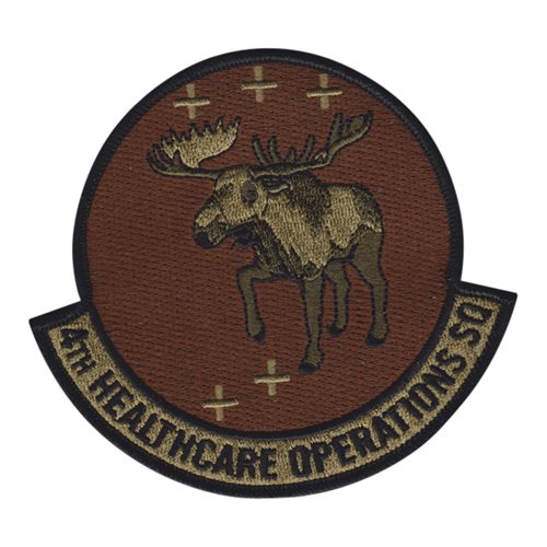 4 HCOS Seymour Johnson AFB U.S. Air Force Custom Patches