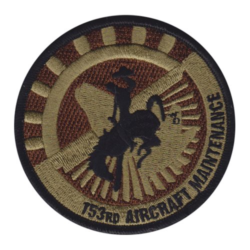 153 AMXS ANG Wyoming Air National Guard U.S. Air Force Custom Patches