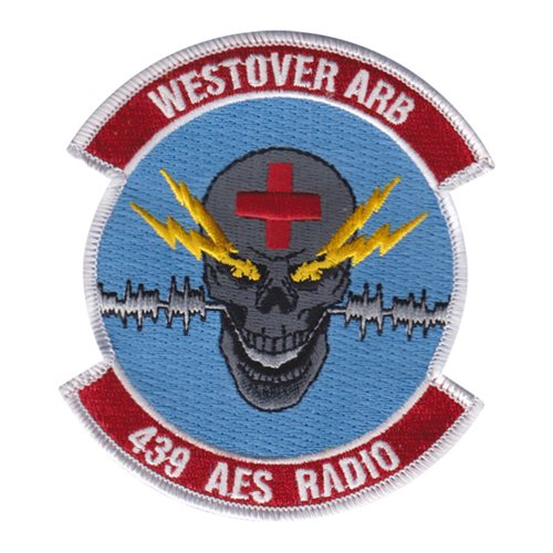 439 AES Westover ARB U.S. Air Force Custom Patches