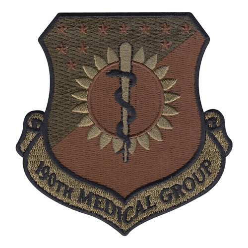 190 MDG ANG Kansas Air National Guard U.S. Air Force Custom Patches