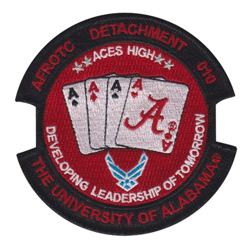 AFROTC Det 010 University of Alabama Air Force ROTC ROTC and College Patches Custom Patches
