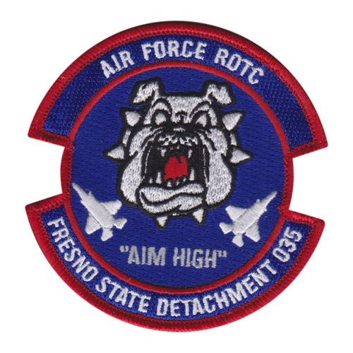 AFROTC Detachment 035 Air Force ROTC ROTC and College Patches Custom Patches