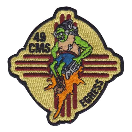 49 CMS Holloman AFB, NM U.S. Air Force Custom Patches