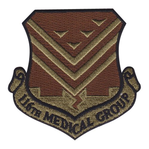 116 MDG ANG Georgia Air National Guard U.S. Air Force Custom Patches