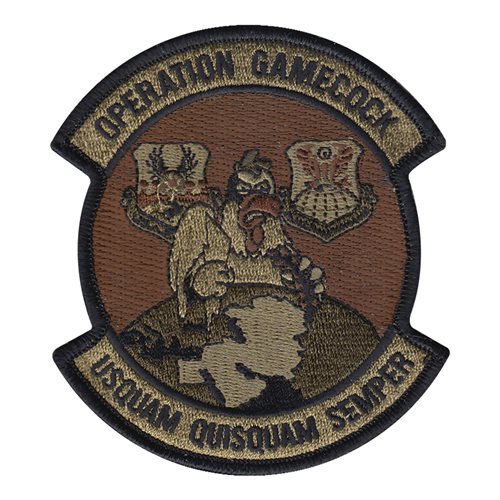 609 ASUS Shaw AFB, SC U.S. Air Force Custom Patches