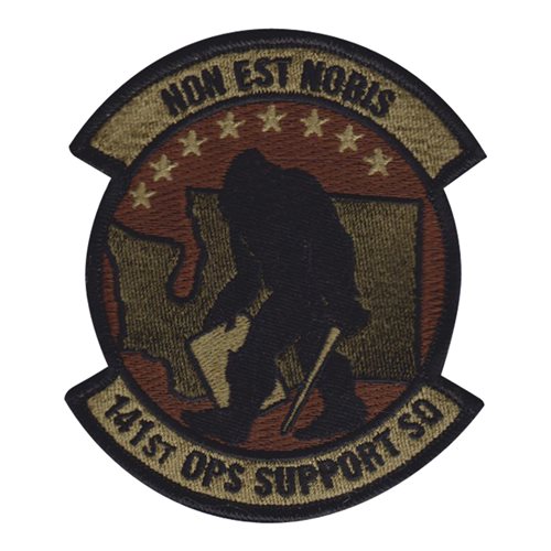 141 OSS ANG Washington Air National Guard U.S. Air Force Custom Patches