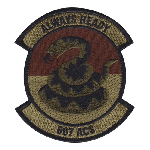 607 ACS Luke AFB U.S. Air Force Custom Patches