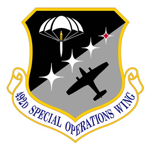 492 SOW Hurlburt Field, FL U.S. Air Force Custom Patches