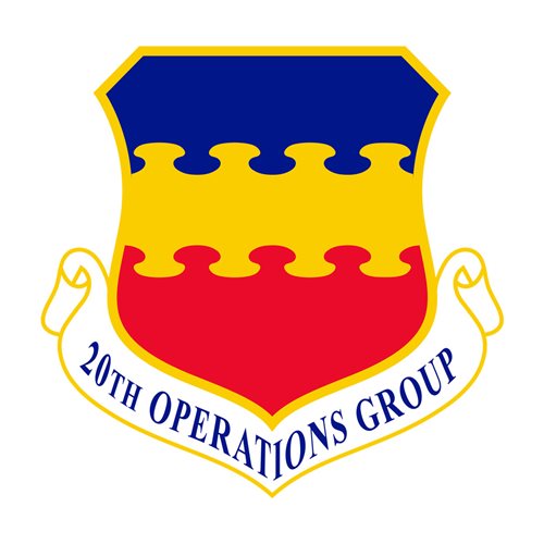 20 OG Shaw AFB, SC U.S. Air Force Custom Patches