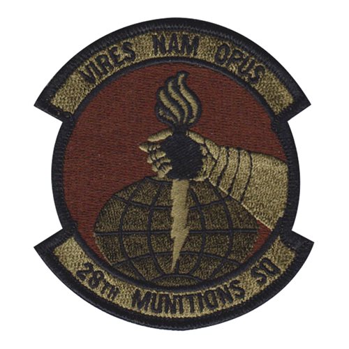 28 MUNS Ellsworth AFB, SD U.S. Air Force Custom Patches